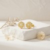 Fureylenx 14K Gold Earrings for Women Gold Studs Earrings for