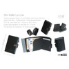 orso Bruno original Slim Wallet Lux Line, Cowhide nappa black