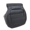 Priprilod Black Leather Driver & Passenger Side Bottom Replacement Seat