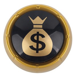 MyMealivos The Money Buzzer Button Toy - Gag Gifts, Game Addition, Stocking Stuffer(Cha-Ching)