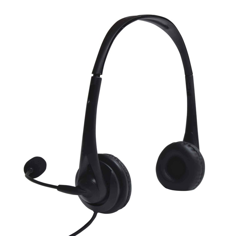 AV Link | Lightweight USB Headset with Headphones & Microphone