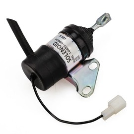 IMELBUFF 16851-60014 16851-60010 052600-4530 6670776 Fuel Shut Off Solenoid for Kubota BX2230D RTV900T B7410D BX1800D Z482 Z602 D722 D902