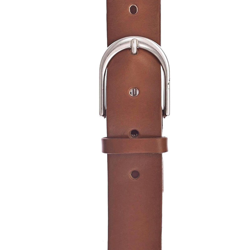 Vanzetti Women's Leather Belt, Cognac