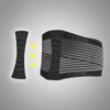 Lower Back Support Belt Black Good Breathability Wear Resistant Adjustable