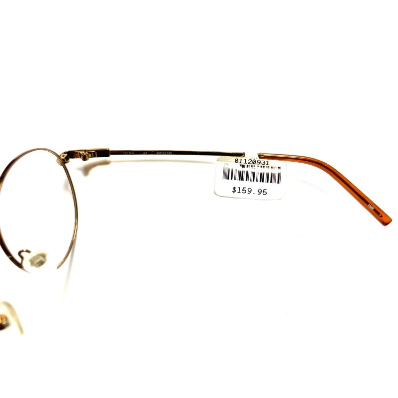 Technolite Flex Eyeglasses Frames TLF 602 Brown 48-19-140