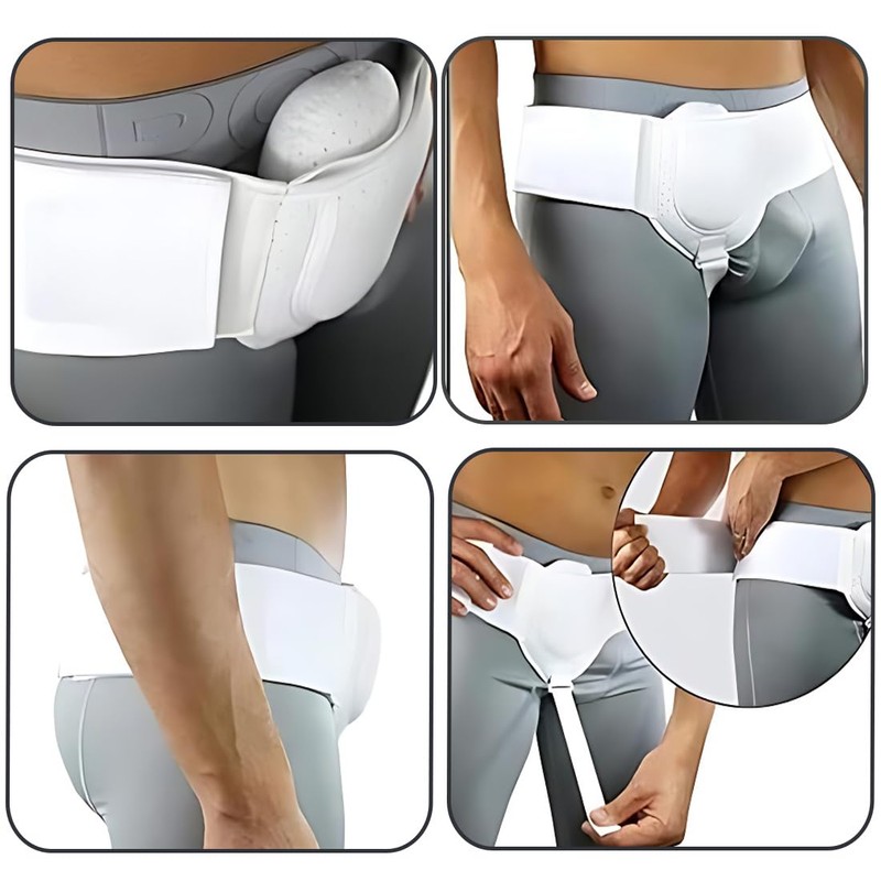 LAKJUOZ Hernia Belt for Men and Women, Hernia Bandage, Left