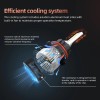SHENKENUO 2x 9007/HB5 LED Headlight BULBS Kit 6000K White High