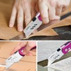 Vickay Folding Utility Knife, Box Cutter with 5 SK5 Quick