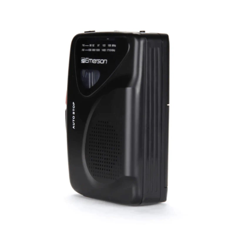 Emerson Portable Cassette Player & Recorder w AMFM Radio and