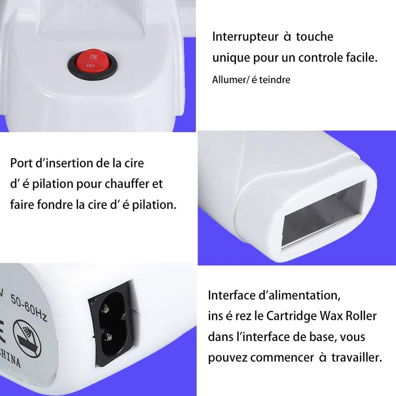 Nynelly Wax Heater Easy Heat Epilation Professional Roll On Single