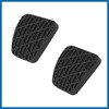 A ABSOPRO Car Auto Vehicle Rubber Black Brake Clutch Pedal