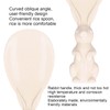 Rice Serving Spoon, Cute Bunny Non Stick Rice Spoon,Three‑Dimensional Standable