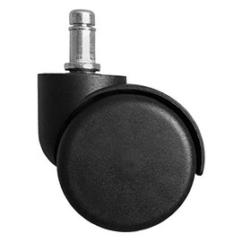 Heavy Duty Replacement Office Chair Caster Wheels 500 lbs Chair Capacity- (Set of 5) - S5490-5