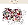 2 Pack Tissue Box Cover Holder, Nice Cherry Blossom Rectangle