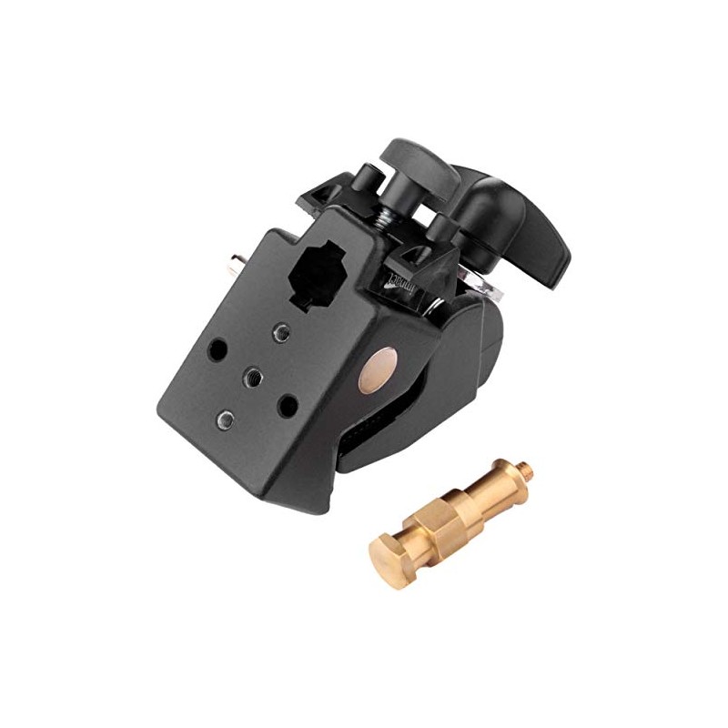 Impact Super Clamp con mango en T Negro