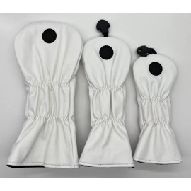 PXG Driver Fairway Wood Hybrid Headcover Set (White)