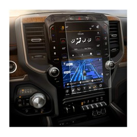 Screen Protector for 2019-2023 Dodge Ram 1500 Accessories 12Inch GPS Infotainment Touchscreen 2019+ Dodge Ram 1500 9HD Tempered Glass for 2019 2020 2021 2022 2023 Dodge Ram 1500 2500 3500