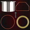 K-0650 Air Compressor Cylinder Sleeve and Compression Ring Replacement Kit