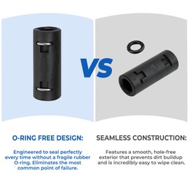 Ztolbriy 2er Set Hochdruckreiniger Zubehör für Kärcher – Adapter Verlängerung für Quick Connect und M22IG, Kompatibel mit Kärcher K2 K3 K4 K5 K6 K7 Schläuchen und Zubehörteilen