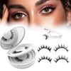 Elara Craft Magnetic Eyelashes,Magnetic Eyelashes with Applicator,2025 New Magnet Lashes