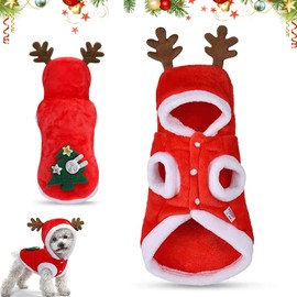 Pet Christmas Costume, Dog Costumes, Christmas, Cat Clothing, Christmas Cat Clothing, Christmas Dog Clothes for Pets, Dogs, Cats, Hoodie, Christmas