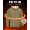 Boladeci Fuzzy Hoodie Pullover Sweatshirts Unisex Cold Weather Sudaderas De