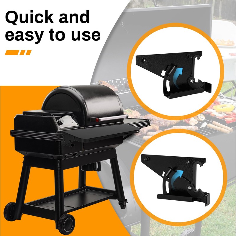 Bullro Small Pop-Lock Front Rack for Traeger P.A.L. Series,(26.25" x