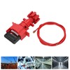 Cable Lockout Device High Temperature Resistance Corrosion Resistant Industrial Grade