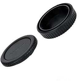 Body Cap & Rear Lens Cap to fit Canon EOS R Cameras and RF Mount Lenses. EF-R