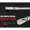 PWT SRH38FLSH8 Ratchet Handle, Socket Wrench, Oscillating Angle, 0.3 inch