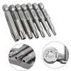 BkkvimTorx Star 6-Point Screwdriver Bit Set, Magnetic Security Tamper Resistant