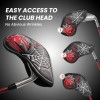 Golf Iron Head Covers Numbers Synthetic Leather Headcover Deluxe Value