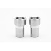 BLUMKRAFT 2 x M1/2"-M3/4" short male connectors, 15 x 21