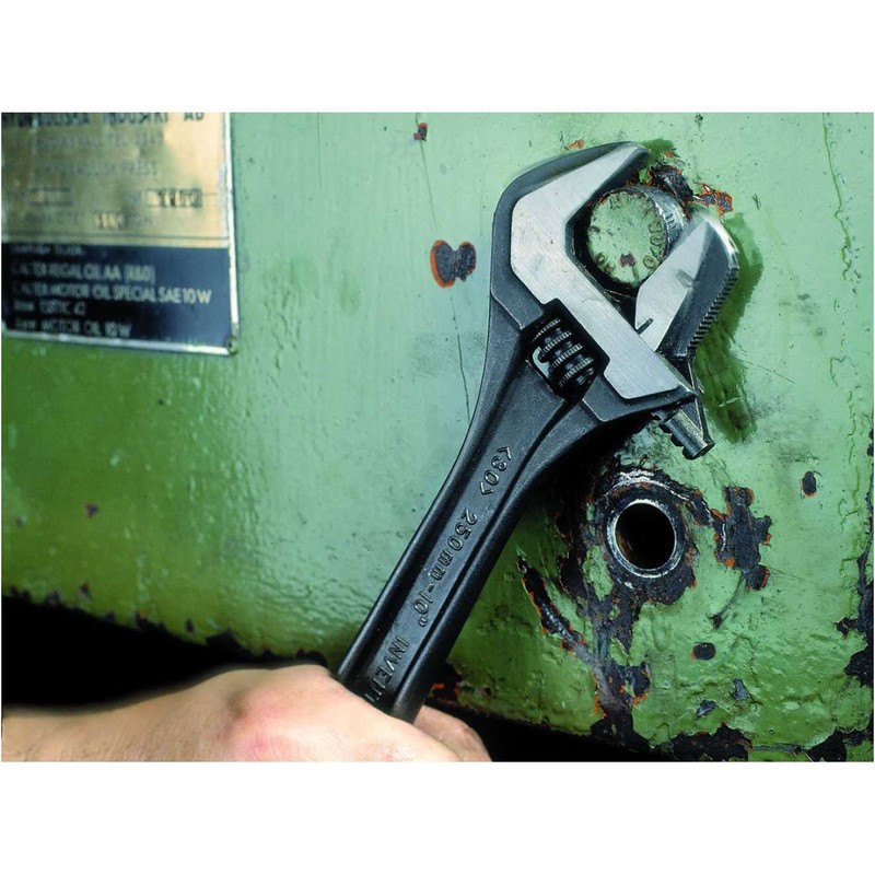 Bahco 8072 Black Adjustable Wrench, 250mm Length