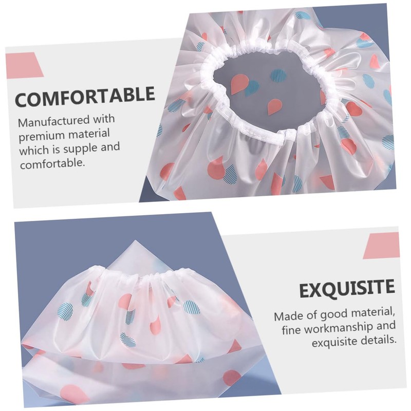 Healeved Practical Sleeping Hat for Women Bath Cap Delicate Hair