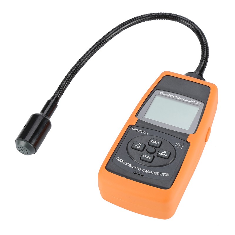 SPD202/EX Digital Combustible Gas Detector Natural LPG Coal Alarm Tester