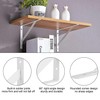 4 Sets Shelf Bracket 6 Inch - 90 Degree Angle