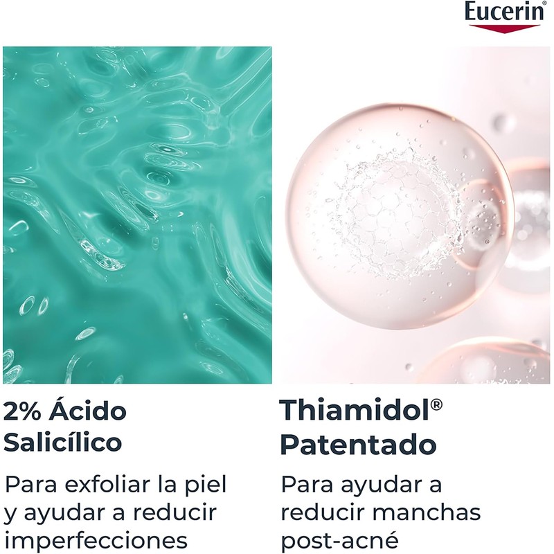 EUCERIN DermoPure Triple Effect Crema Corporal (200ml) Anti-Imperfecciones, Anti-Manchas, Anti-Brillo,
