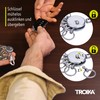 TROIKA 2 x Patent Key Holder Basic Set KYR60/MC TB-KYR60/MC