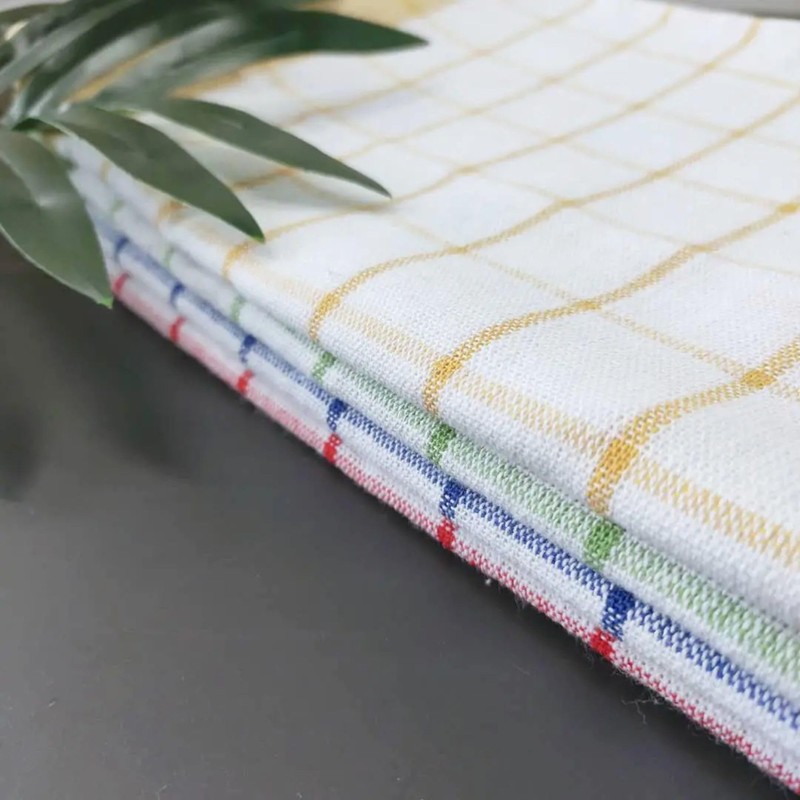 Cotton Kitchen Tea Towel Set – 9 Pcs Set, 50