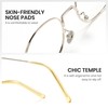 Cyxus Blue Light Filter Glasses Without Prescription Men Women Fashion