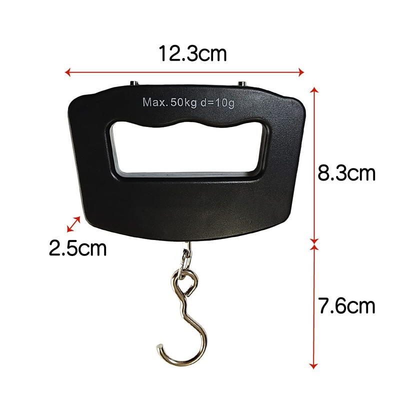 Orurdo Fishing Gear, Hakardo E qb700024a01n0, Portable Digital Scale, Hanging,