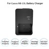Camulti CB-2LH CB-2LHE Battery Charger for Canon NB-13L Battery Compatible