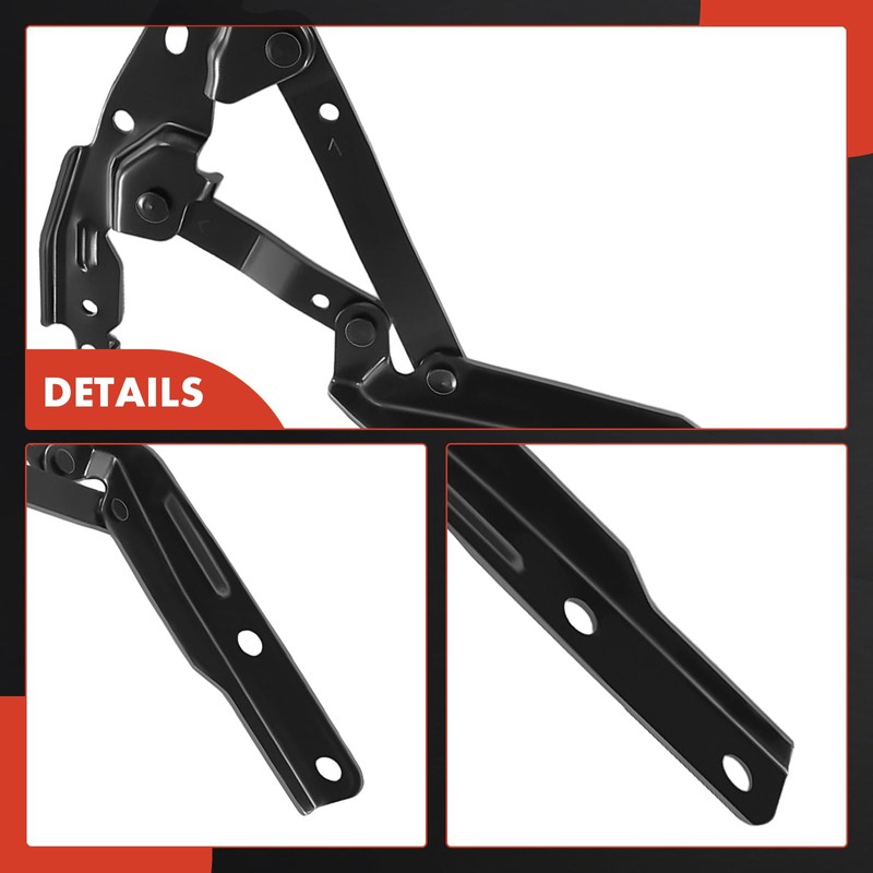 A-Premium Driver and Passenger Hood Hinges Compatible with Dodge Grand