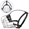 Dog Metal Muzzle for Large Sized Dogs – Heavy Duty