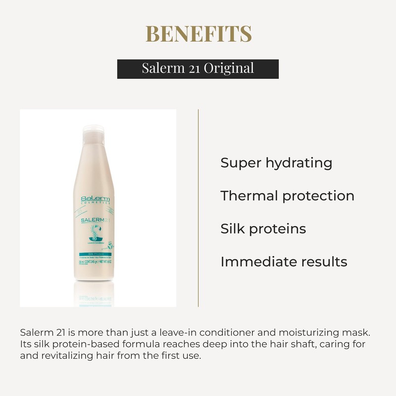 SALERM - Instant Hair Conditioner 21 Silk Protein - 250