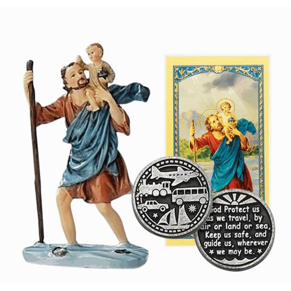Gifts by Lulee, LLC Saint Christopher Patron of Safe Travel