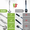 HANSGO Stainless Steel Pasta Server, 13 Inch Spaghetti Fork with
