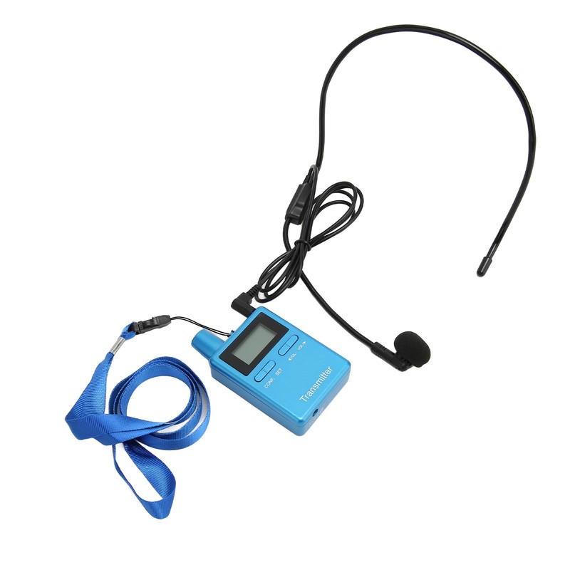 Wireless Church Guide HiFi LCD Wireless Interpretation Equipment with Earbuds