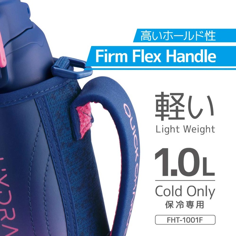 Thermos FHT-1001F NV-P Vacuum Insulated Sports Bottle, 0.3 gal (1